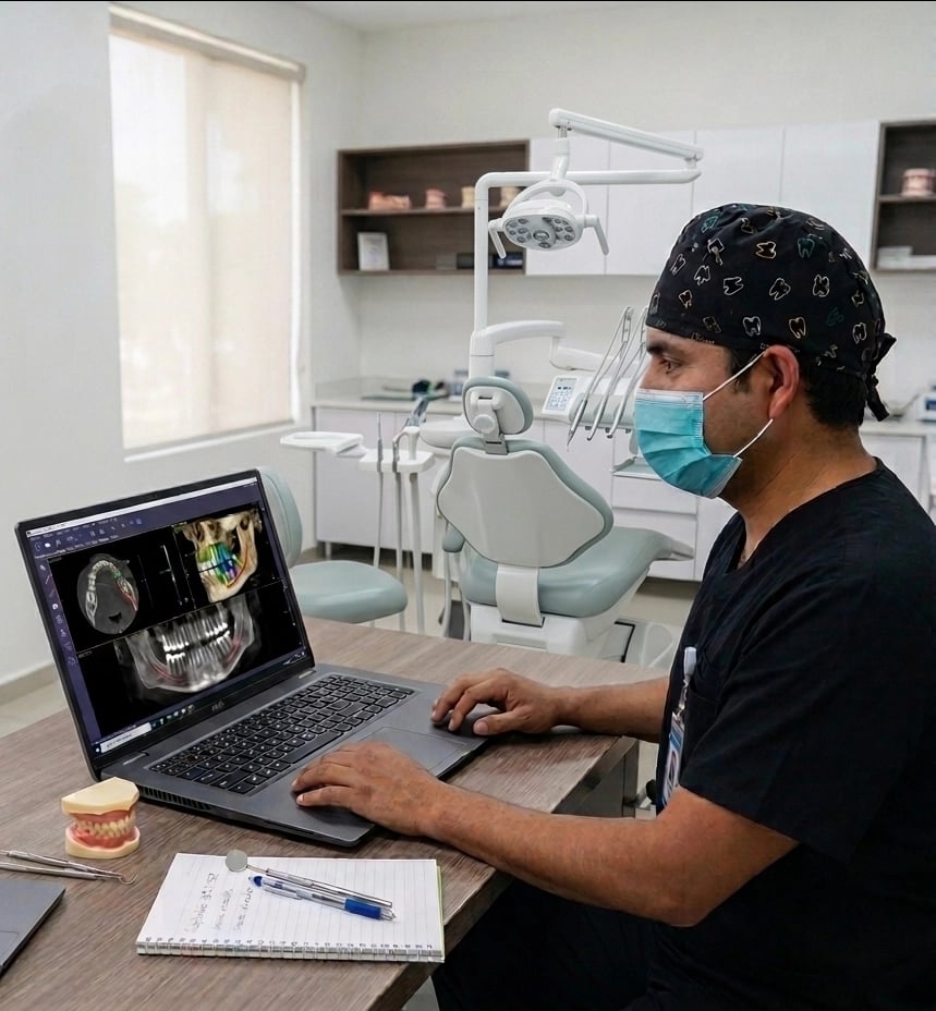 Consultorio dental moderno de T-DENT en Edificio Egaña Oficinas, Plaza Egaña La Reina